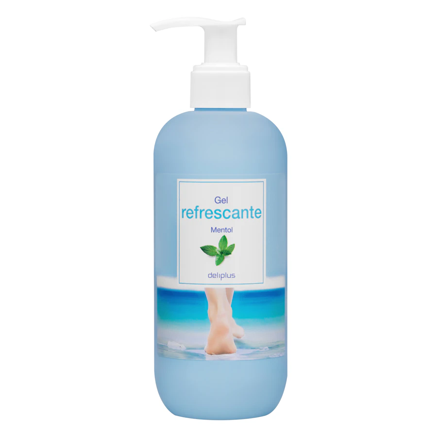 Gel refrescante mentol Deliplus para pies y piernas – Mercadona – صورة المنتج