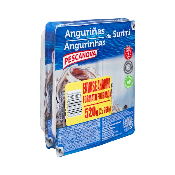 Anguriñas de surimi Pescanova ultracongeladas Mercadona compra online