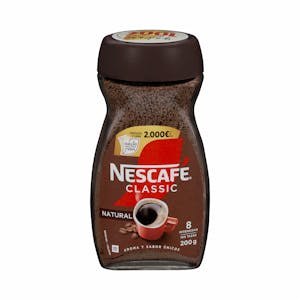 Café soluble natural Nescafé classic