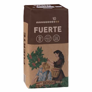 Imagen de Café molido fuerte Hacendado