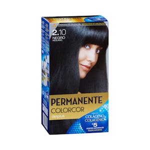 Coloración permanente 2.10 negro azulado Deliplus