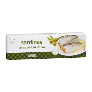 Sardinas en aceite de oliva Hacendado