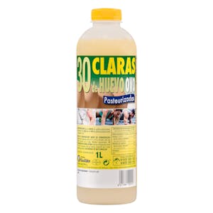 Claras de huevo líquidas pasteurizadas