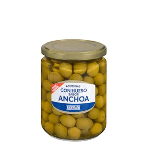 Aceitunas verdes con hueso Hacendado