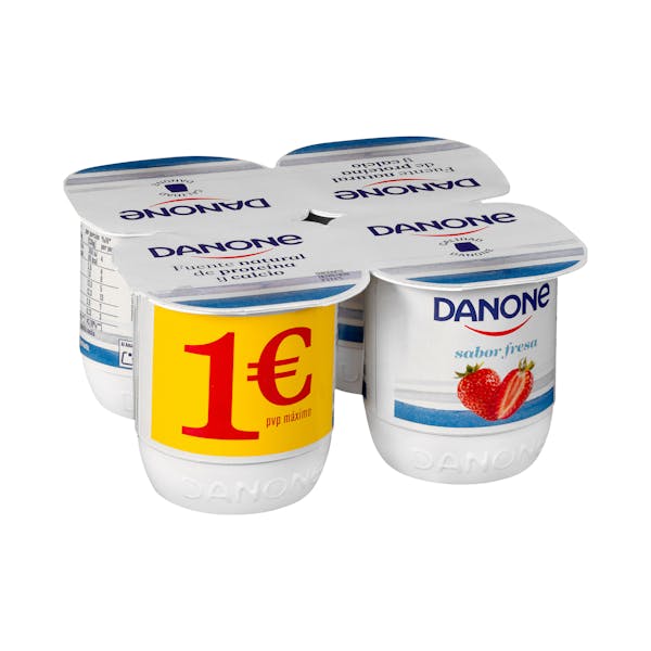 Imagen de Yogur sabor fresa Danone