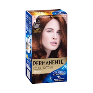 Coloración permanente 6.4 rubio oscuro cobrizo Colorcor