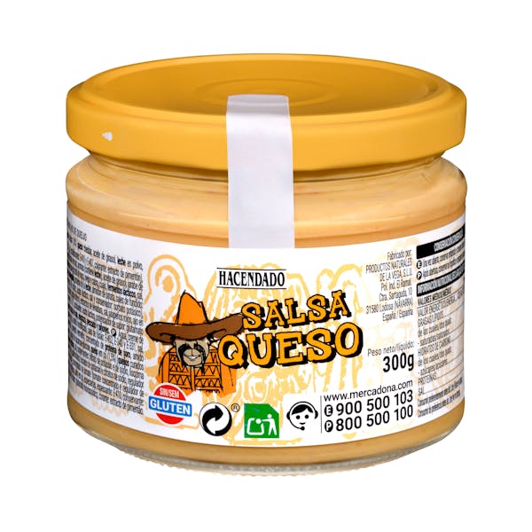Salsa de queso Hacendado Mercadona compra online