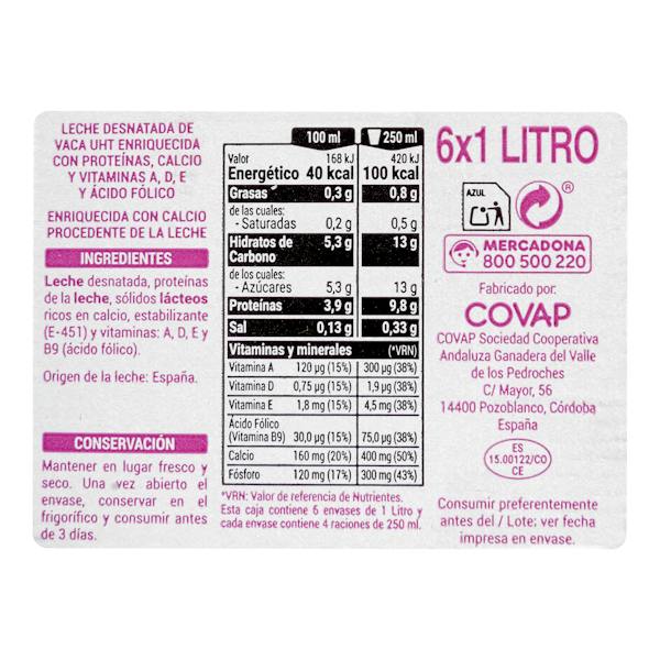 Etiqueta / ingredientes