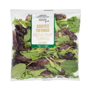Ensalada mezcla brotes tiernos lavada
