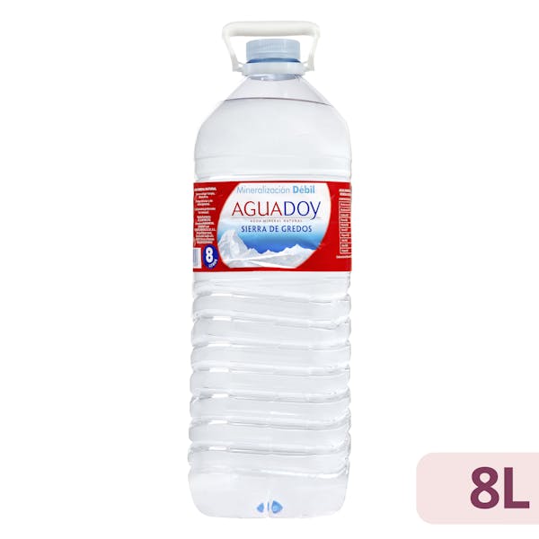 Agua mineral grande Aguadoy