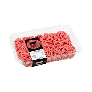 Preparado de carne picada vacuno