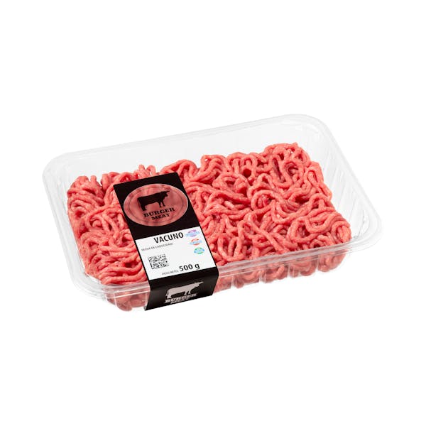 Preparado de carne picada vacuno