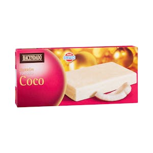 Turrón de coco Hacendado