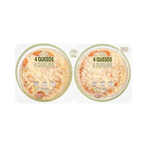 Pizza 4 quesos Hacendado