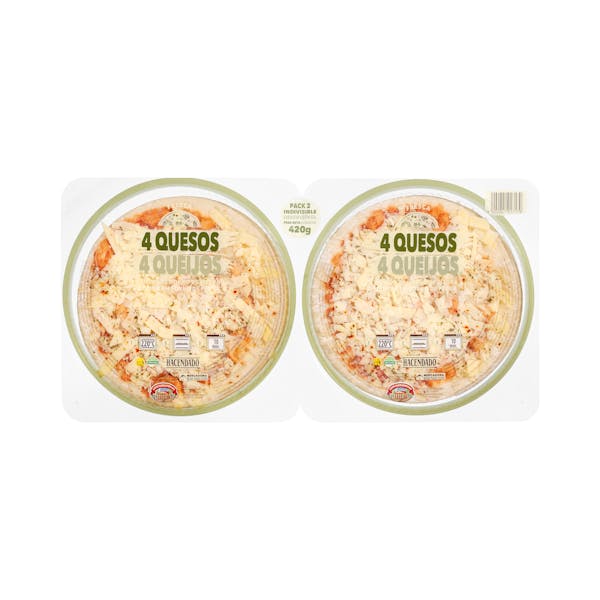 Imagen de Pizza 4 quesos Hacendado