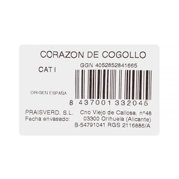 Cogollos corazón de lechuga