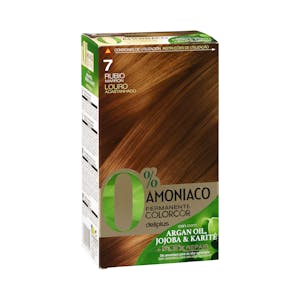 Coloración permanente 7 rubio Deliplus 0% amoníaco