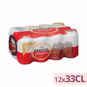 Cerveza Amstel baja un 31% en Mercadona