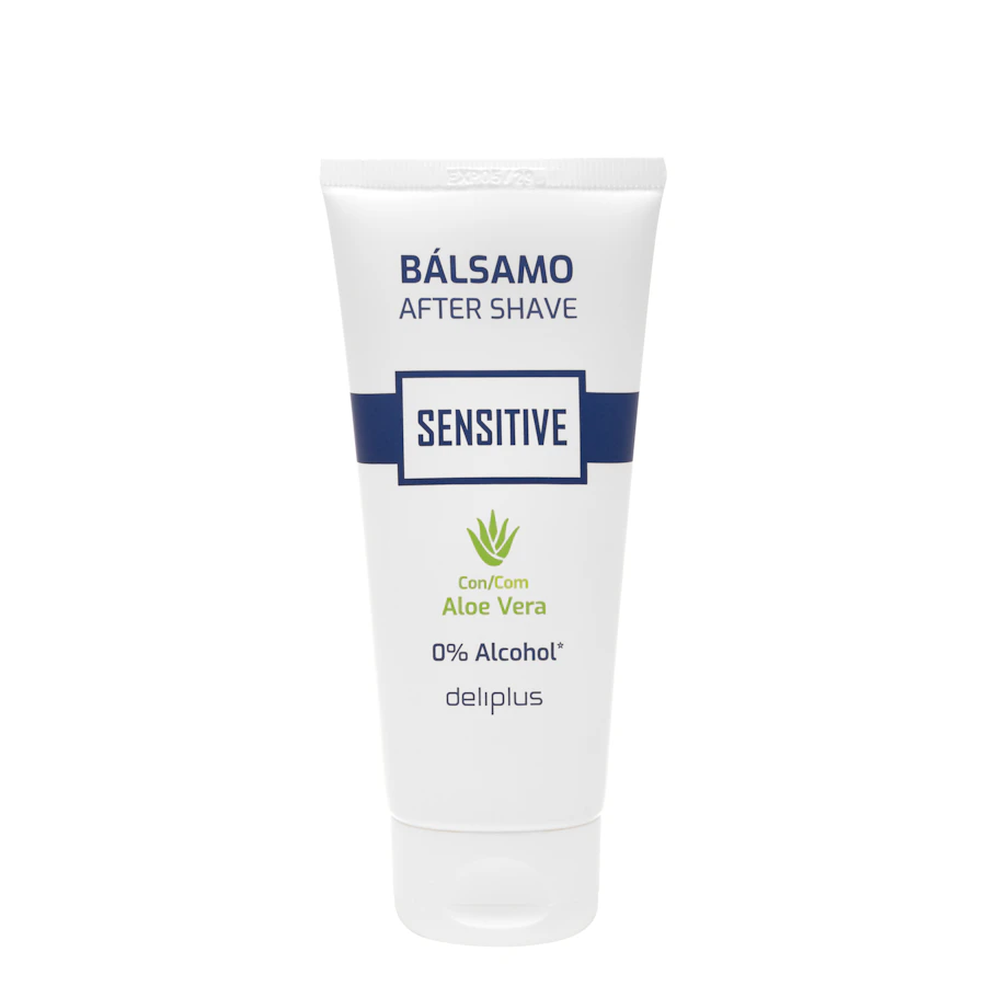 Bálsamo after shave Sensitive Deliplus con aloe vera y 0% alcohol – Mercadona – صورة المنتج