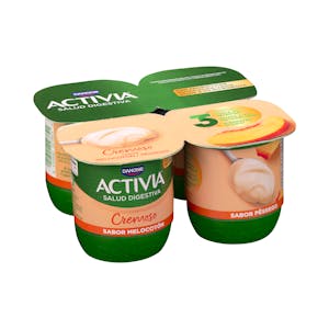 Bífidus cremoso sabor melocotón Activia