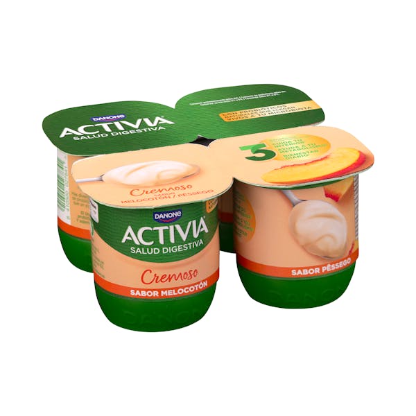 Bífidus cremoso sabor melocotón Activia