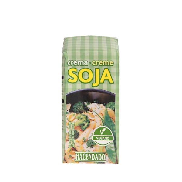 Crema de soja Hacendado | Mercadona compra online