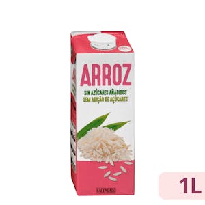 Bebida de arroz sin azúcares añadidos Hacendado