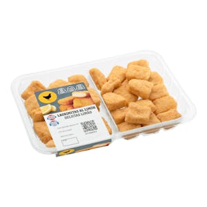 Lagrimitas de pollo al limón empanadas sin gluten