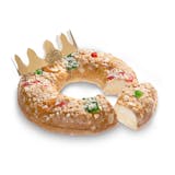 Roscón de Reyes relleno con crema congelado