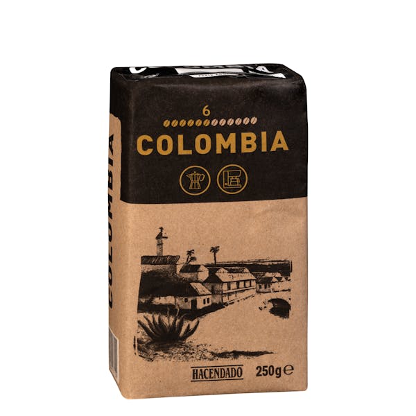 Café molido Colombia Hacendado