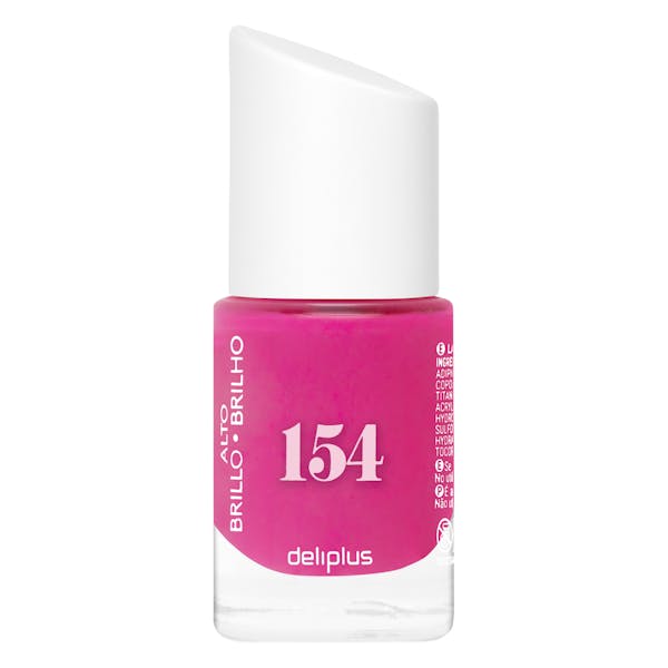 Imagen de Laca de uñas alto brillo Deliplus 154 fucsia