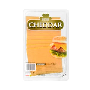 Queso lonchas cheddar de vaca Hacendado