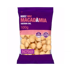 Nuez macadamia Hacendado tostada con sal