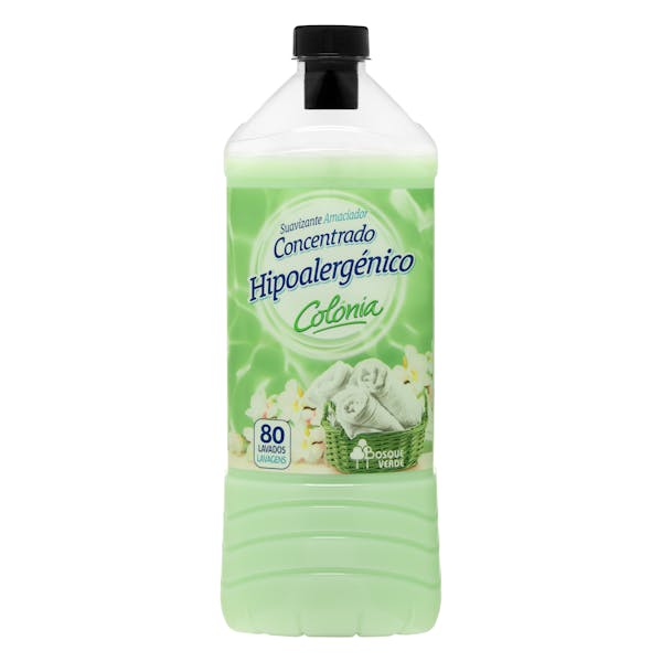 Suavizante ropa Hipoalergénico Colonia Bosque Verde concentrado