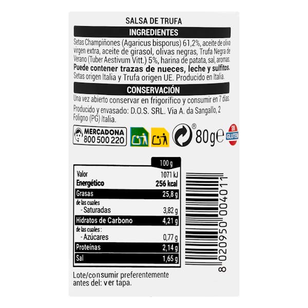 Salsa de Trufa