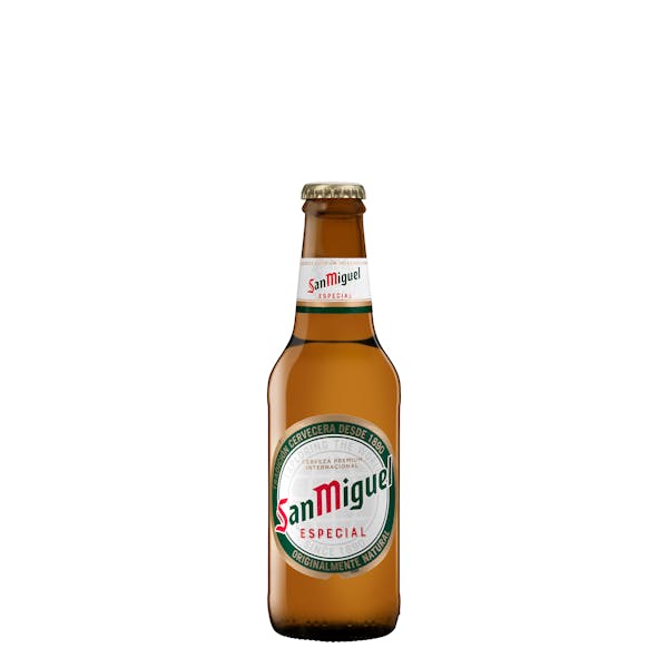 Cerveza especial San Miguel