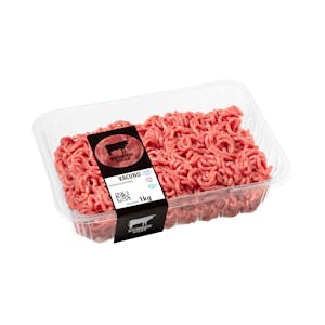 Preparado de carne picada vacuno