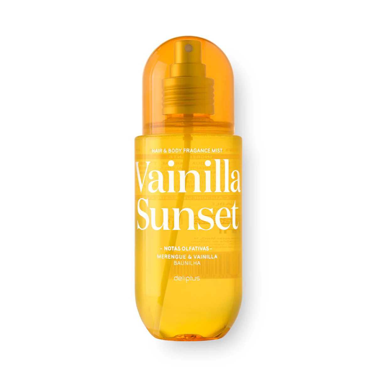 Fragancia Mist Vainilla Sunset Deliplus – Mercadona – صورة إعلانية للمنتج