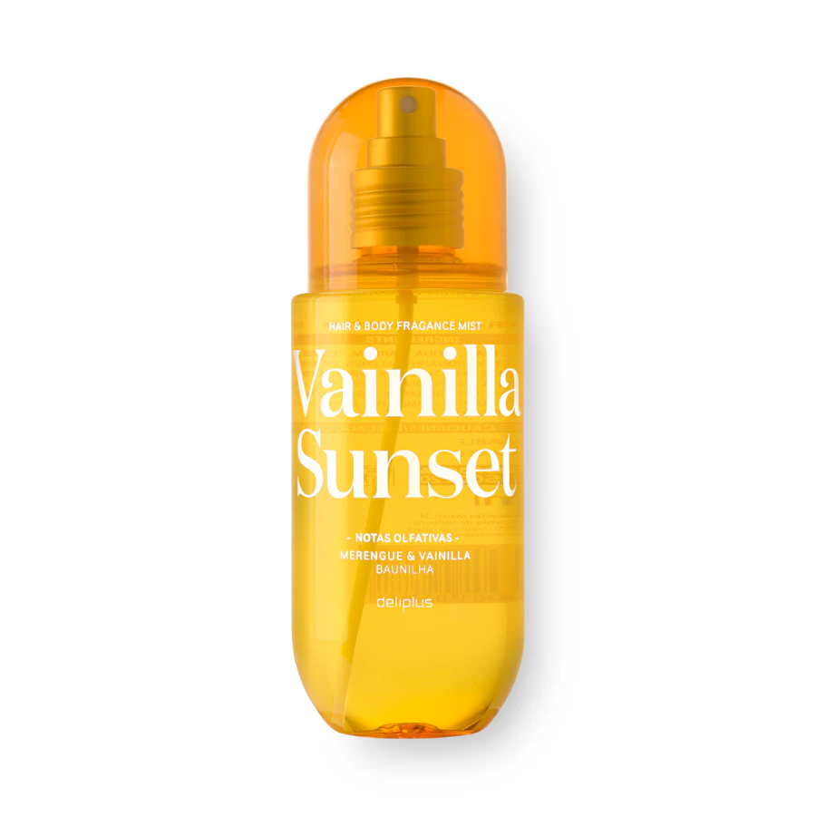 Fragancia Mist Vainilla Sunset Deliplus – Mercadona – صورة المنتج