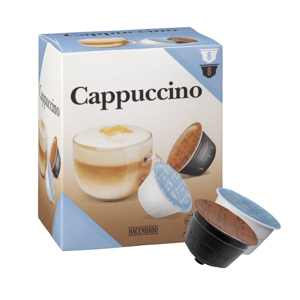 Imagen de Café en cápsula cappuccino Hacendado