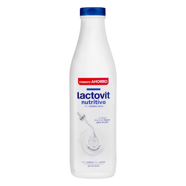 Gel de baño nutritivo Lactovit piel normal y seca