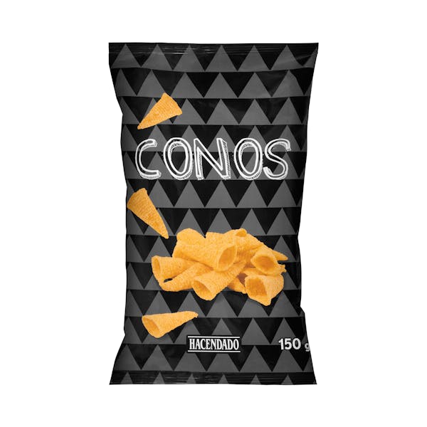Imagen de Conos sabor bacón y queso Hacendado