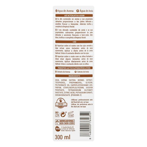 Etiqueta / ingredientes