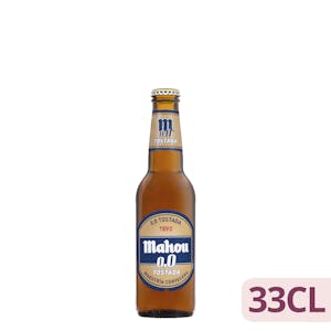 Cerveza 0,0% sin alcohol tostada Mahou