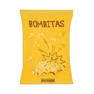 Bombitas de maíz sabor mantequilla Hacendado