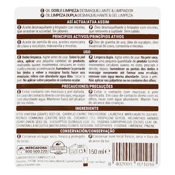 Etiqueta / ingredientes