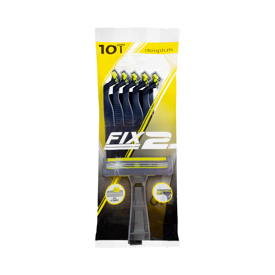 Maquinillas de afeitar desechables Deliplus Fix 2 hojas – Mercadona – صورة المنتج