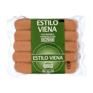 Salchichas cocidas estilo Viena Hacendado