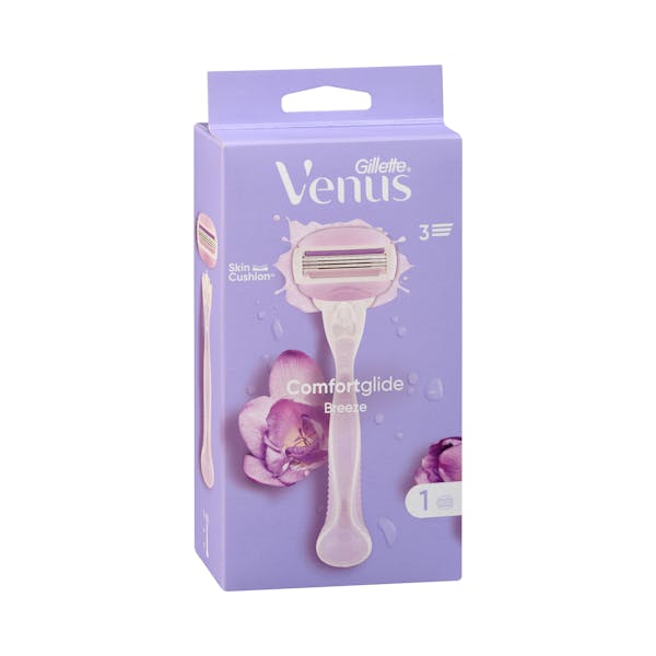 Maquinilla depilación recargable Gillette Venus Comfortglide Breeze 3 hojas