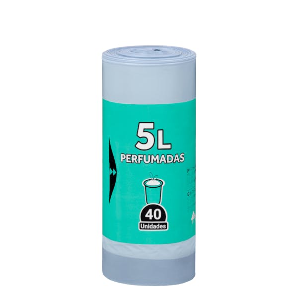 Imagen de Bolsas de basura mini Bosque Verde 5L cubo pequeño